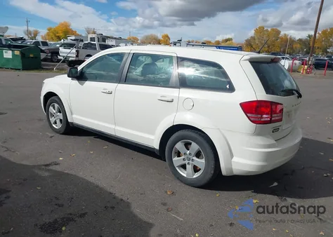 2013 Dodge Journey American Value Pkg from USA, damaged, VIN 3C4PDCAB3DT535725